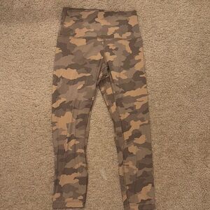Lululemon Align 21’ Camo Leggings